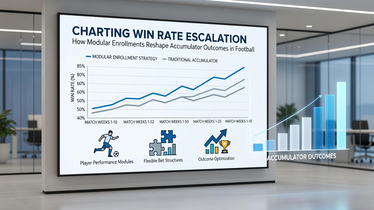 Data charts illustrating accumulator outcome improvements in soccer, horse racing, and tennis following tiered membership upgrades