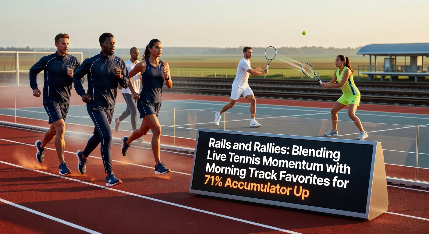 Graph showing 71% accumulator uplift curves from horse racing and tennis hybrid bets over tiered subscription periods