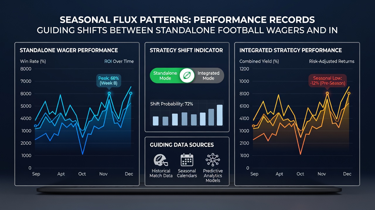 Bettors reviewing performance dashboards that highlight transitions between football wagers and racing-tennis sequences