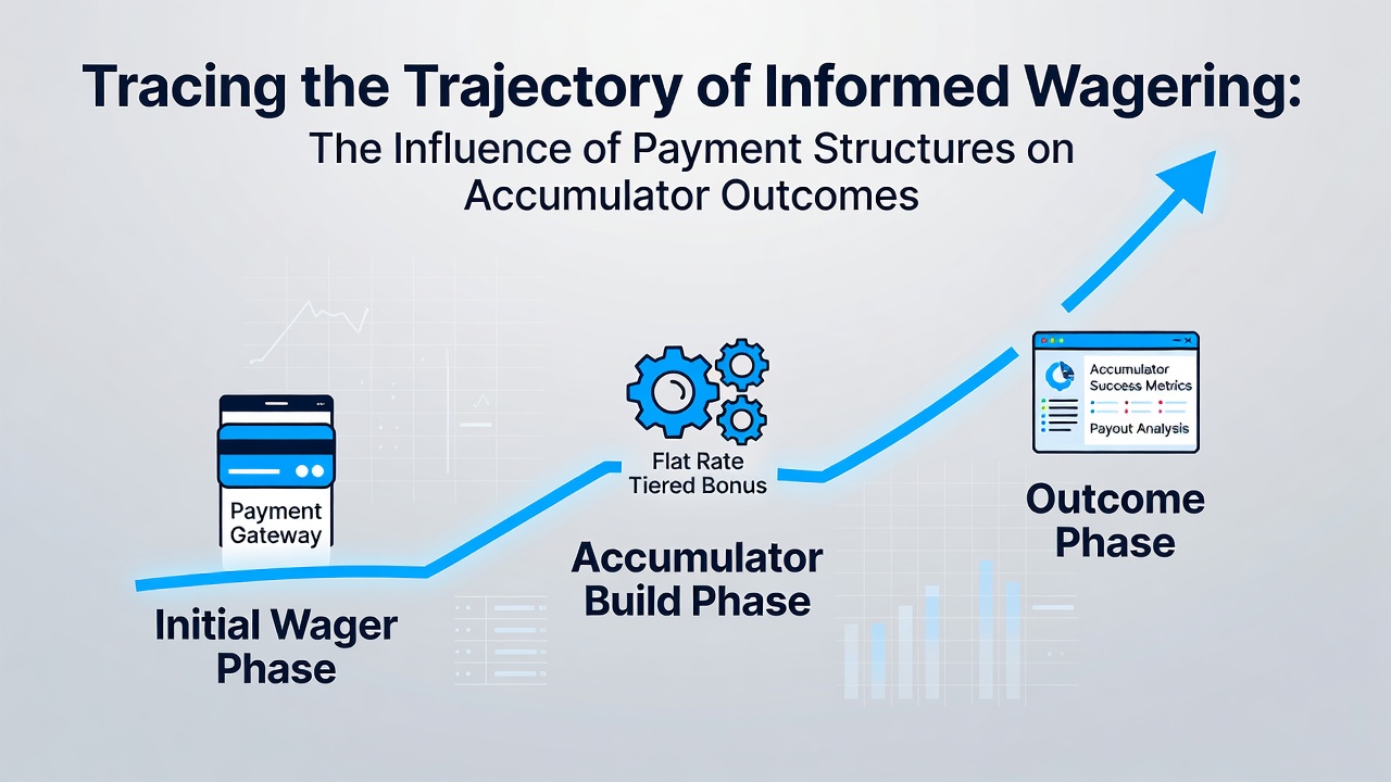 Infographic illustrating payment structure pathways from single bets to multi-sport accumulators
